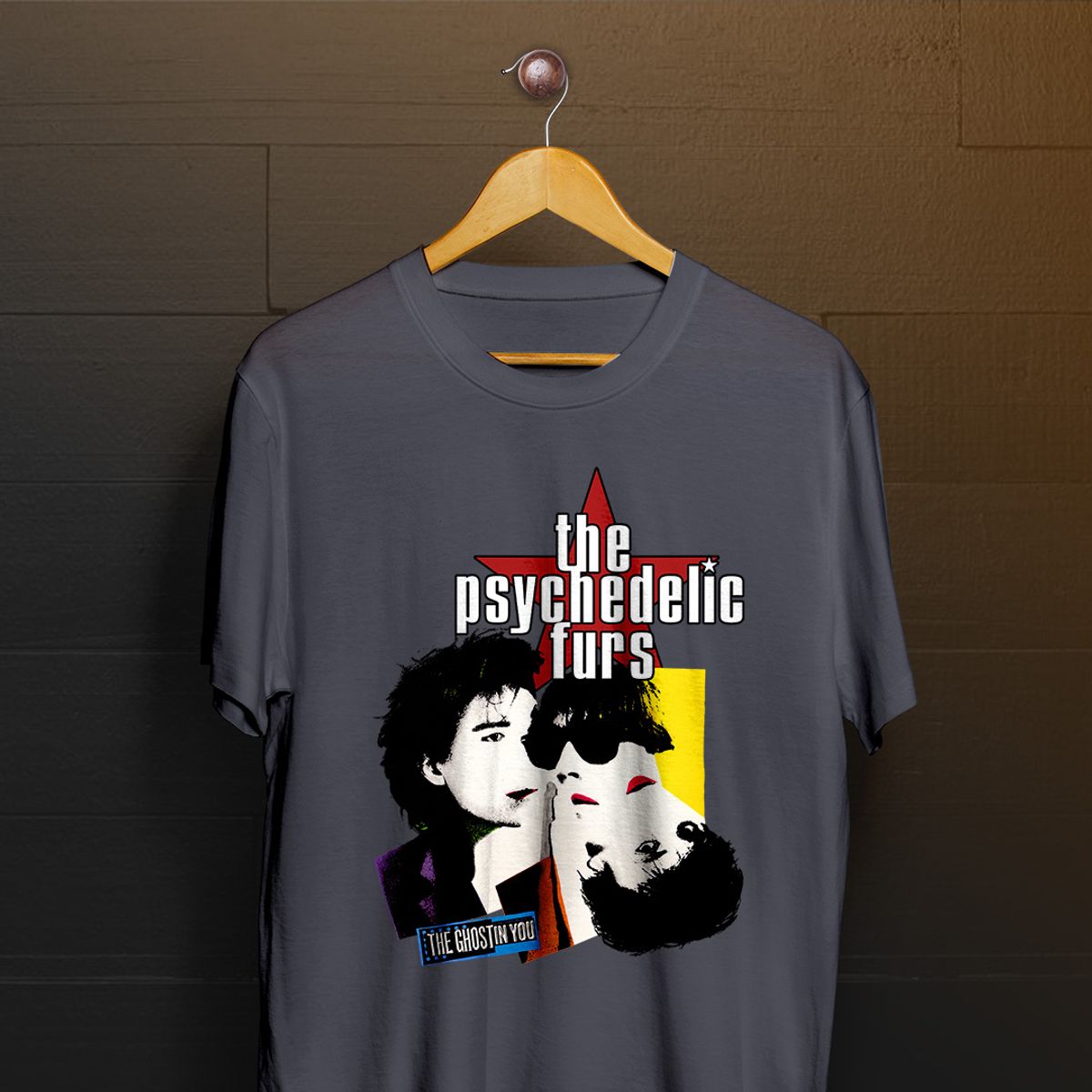 Nome do produto: Camiseta The Psychedelic Furs - The Ghost In You