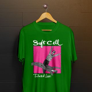 Nome do produtoCamiseta Soft Cell - Tainted Love - Logo Branco