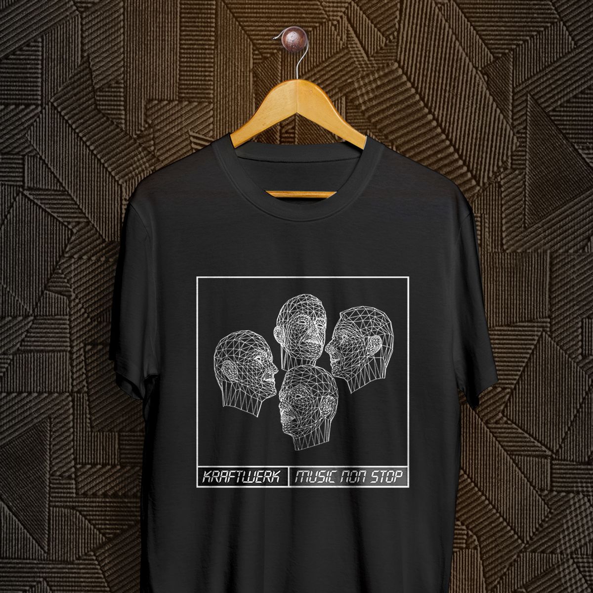 Nome do produto: Camiseta Kraftwerk - Music Non Stop