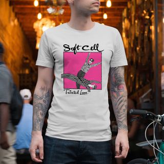 Nome do produtoCamiseta Soft Cell - Tainted Love - Logo Preto