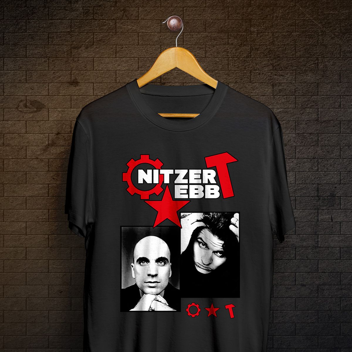 Nome do produto: Camiseta Nitzer Ebb