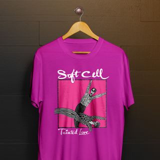 Nome do produtoCamiseta Soft Cell - Tainted Love - Logo Branco