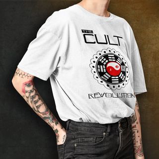 Nome do produtoCamiseta The Cult - Revolution - Logo Preto