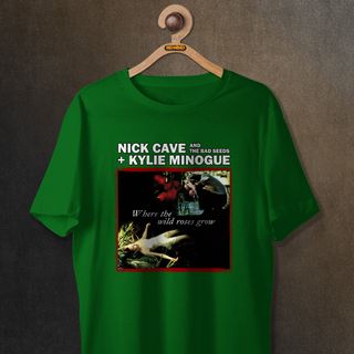Nome do produtoCamiseta Nick Cave + Kylie Minogue - Where the Wild Roses Grow