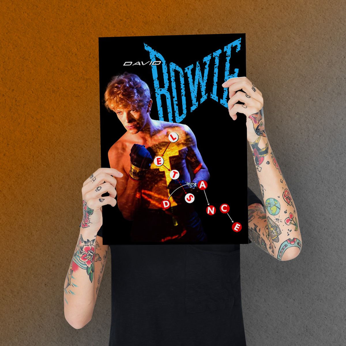 Nome do produto: Poster David Bowie - Let\'s Dance