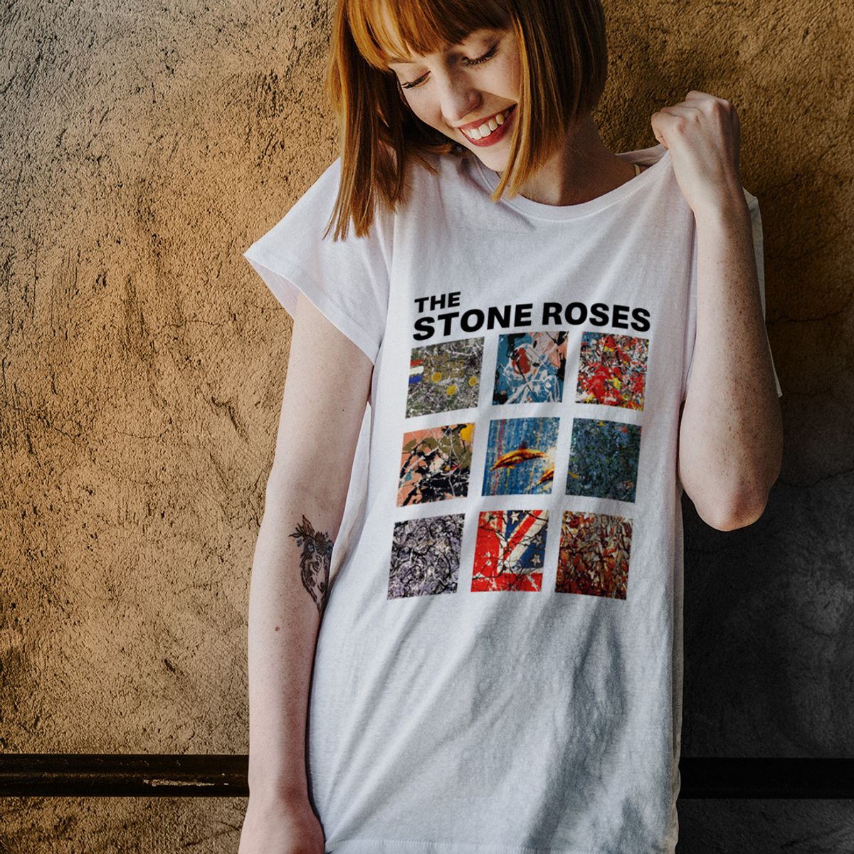 Nome do produto: Baby Look The Stone Roses