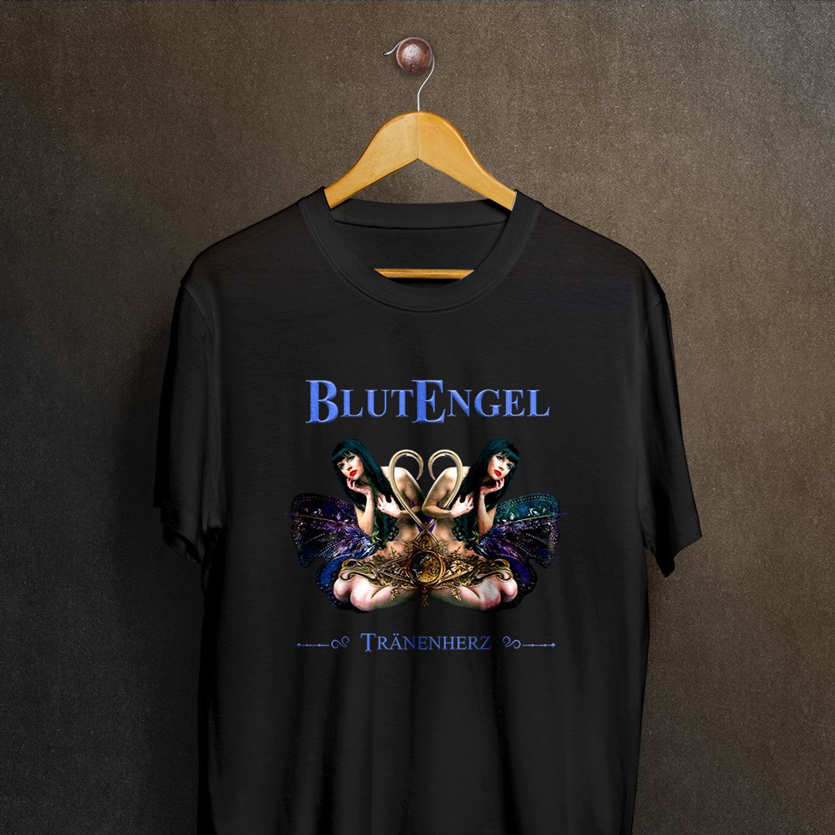 Nome do produto: Camiseta Blutengel - Tränenherz