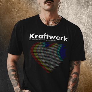 Nome do produtoCamiseta Kraftwerk - Computer Love