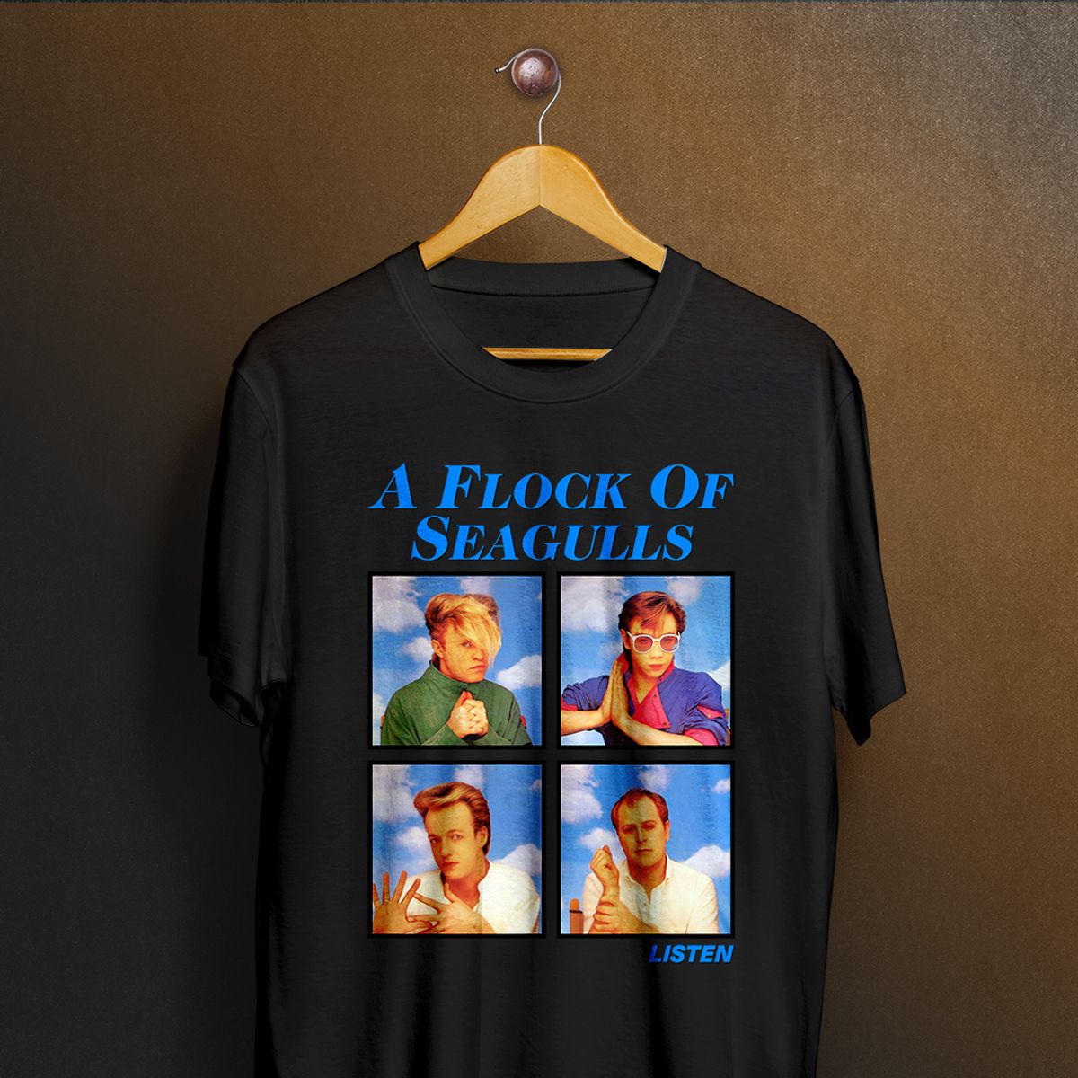 Nome do produto: Camiseta A Flock Of Seagulls - Listen