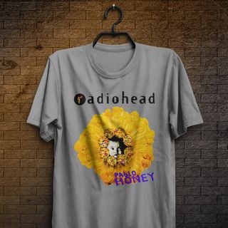 Nome do produtoCamiseta Radiohead - Pablo Honey - Logo Preto