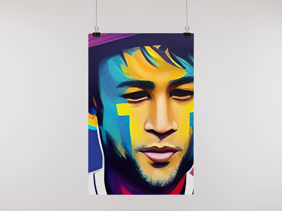 Nome do produto: Poster Menino Neymar