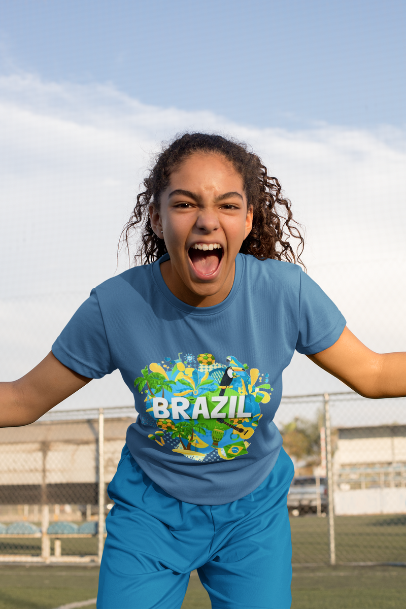 Nome do produto: Camiseta Baby Long Brasil 8