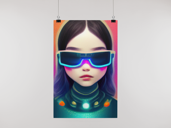 Poster Garota VR 3