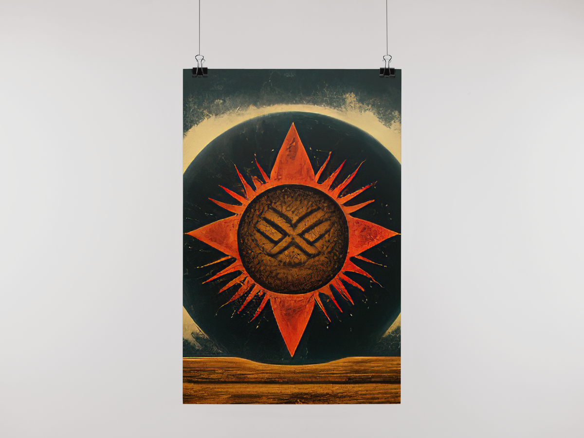 Nome do produto: Poster Tribal 8