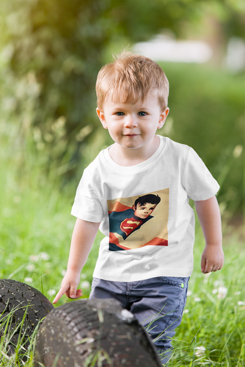 Nome do produto: Camiseta infantil Superboy 4