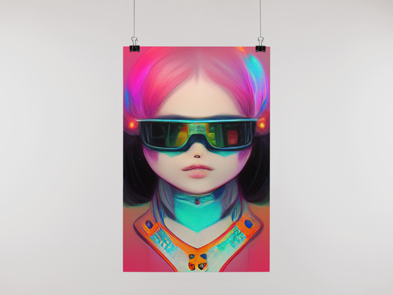 Poster Garota VR