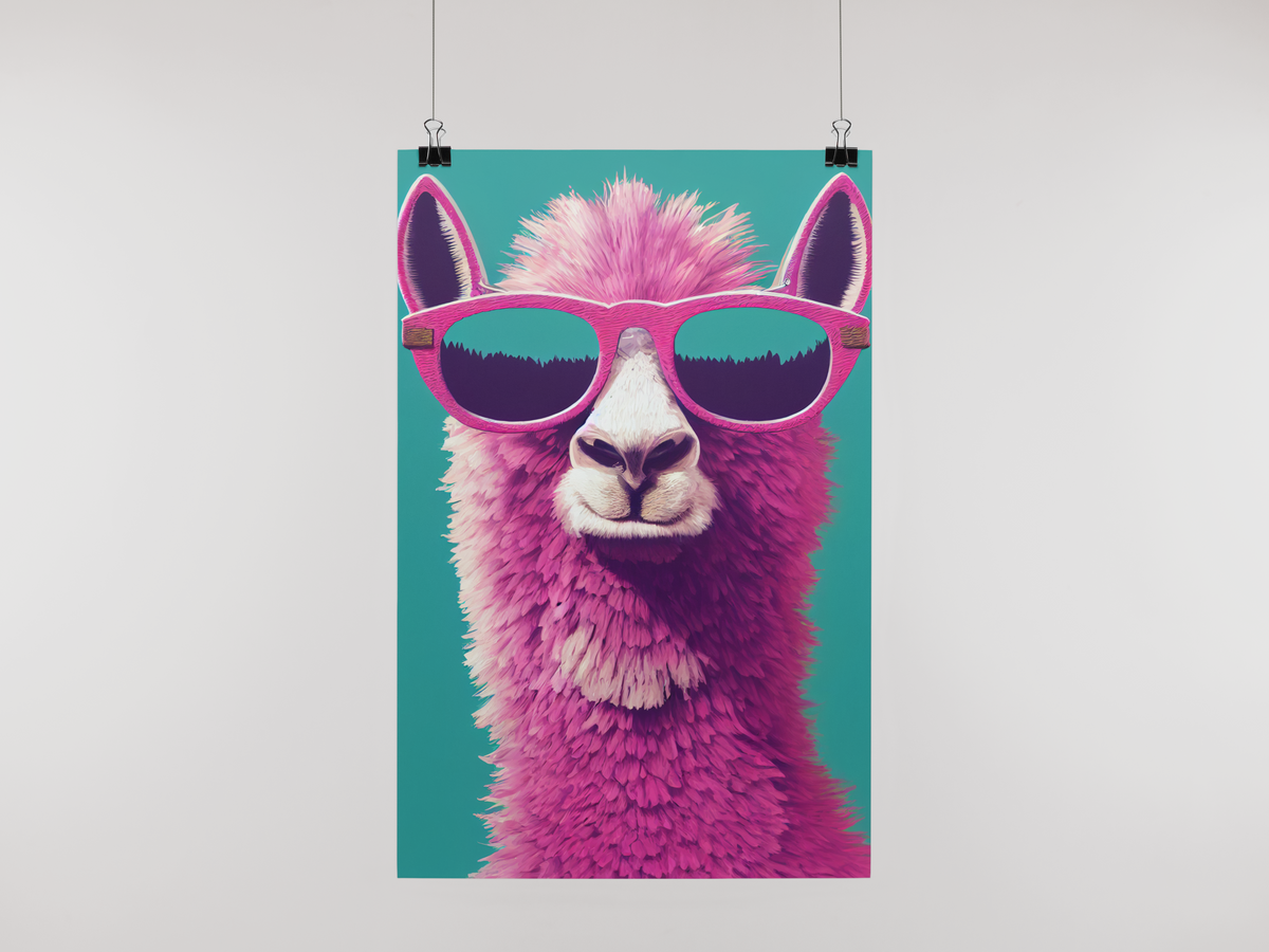 Nome do produto: Poster Camelo Pink