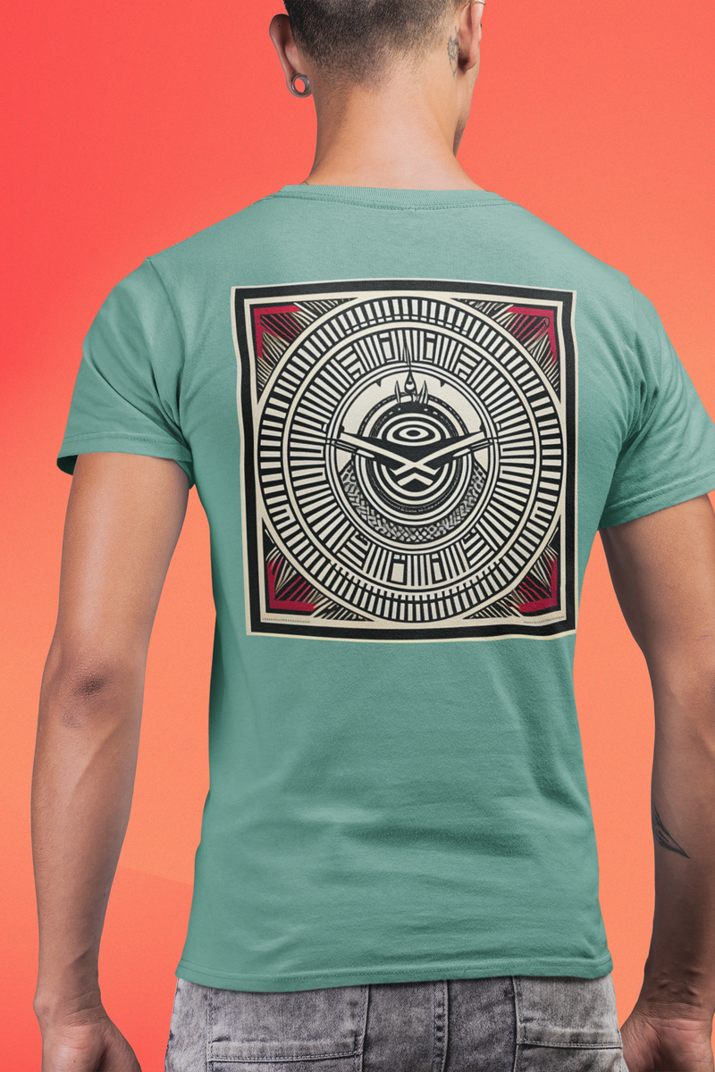 Nome do produto: Camiseta Masculina Símbolo Tribal 6