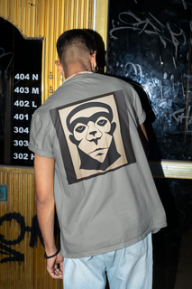 Camiseta Masculina Macaco Tribal 4