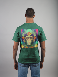 Camiseta Masculina Macaco Místico 1