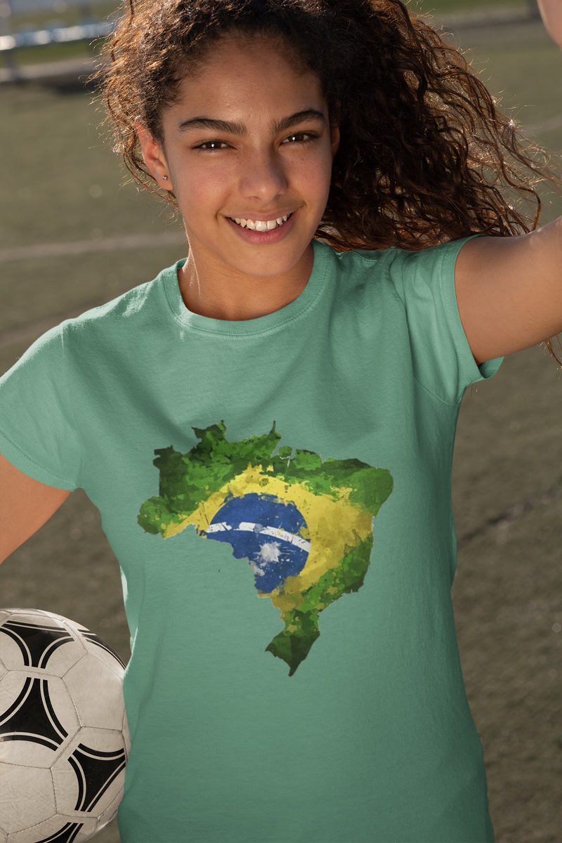 Nome do produto: Camiseta Brasil 3