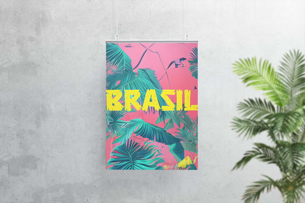 Nome do produto: Poster do Brasil tropical 4