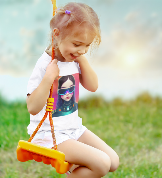 Camiseta Infantil Garota VR 3