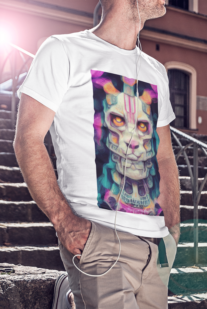 Nome do produto: Camiseta Masculina Tigre Totem