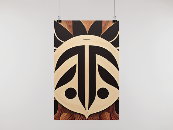 Poster Simbolo Tribal 3