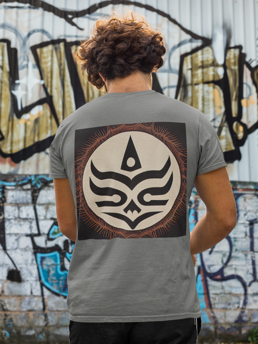 Nome do produto: Camiseta Masculina Símbolo Tribal 2