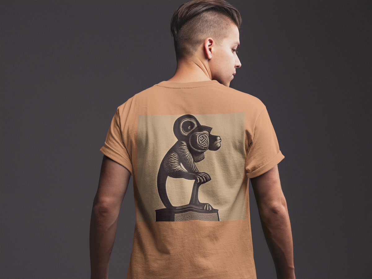 Nome do produto: Camiseta Masculina Macaco Tribal 5