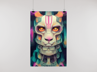 Poster Tigre Totem