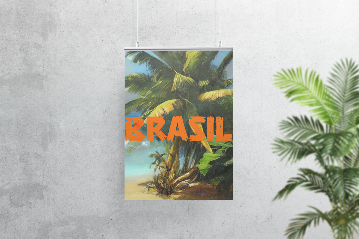 Nome do produto: Poster do Brasil tropical 3