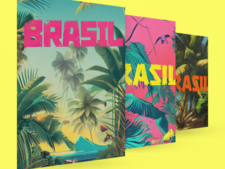 Nome do produtoPoster do Brasil Tropical 2