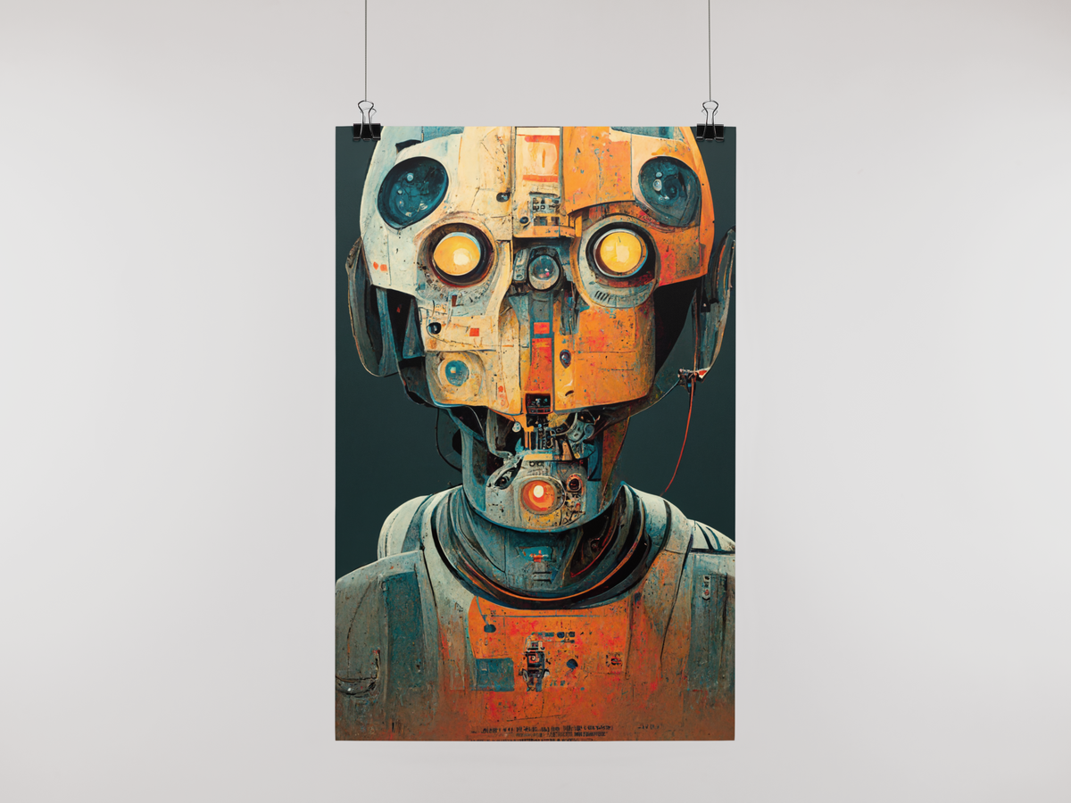 Nome do produto: Poster Robô