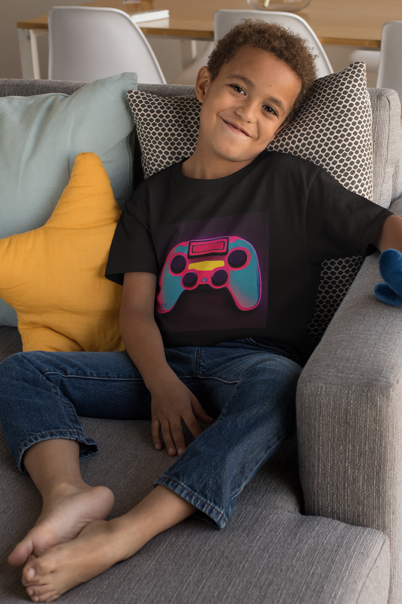 Nome do produto: Camiseta Infantil joy stick 4