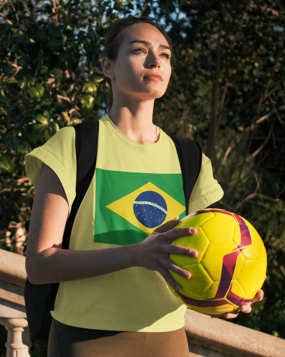 Nome do produto: Camiseta Baby Long Brasil 11