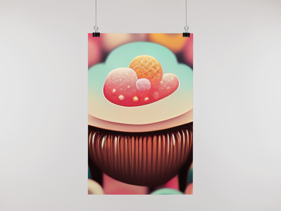 Poster Cupcake 3