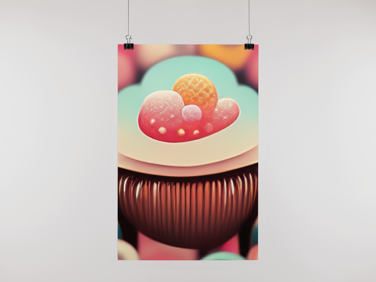 Nome do produto: Poster Cupcake 3