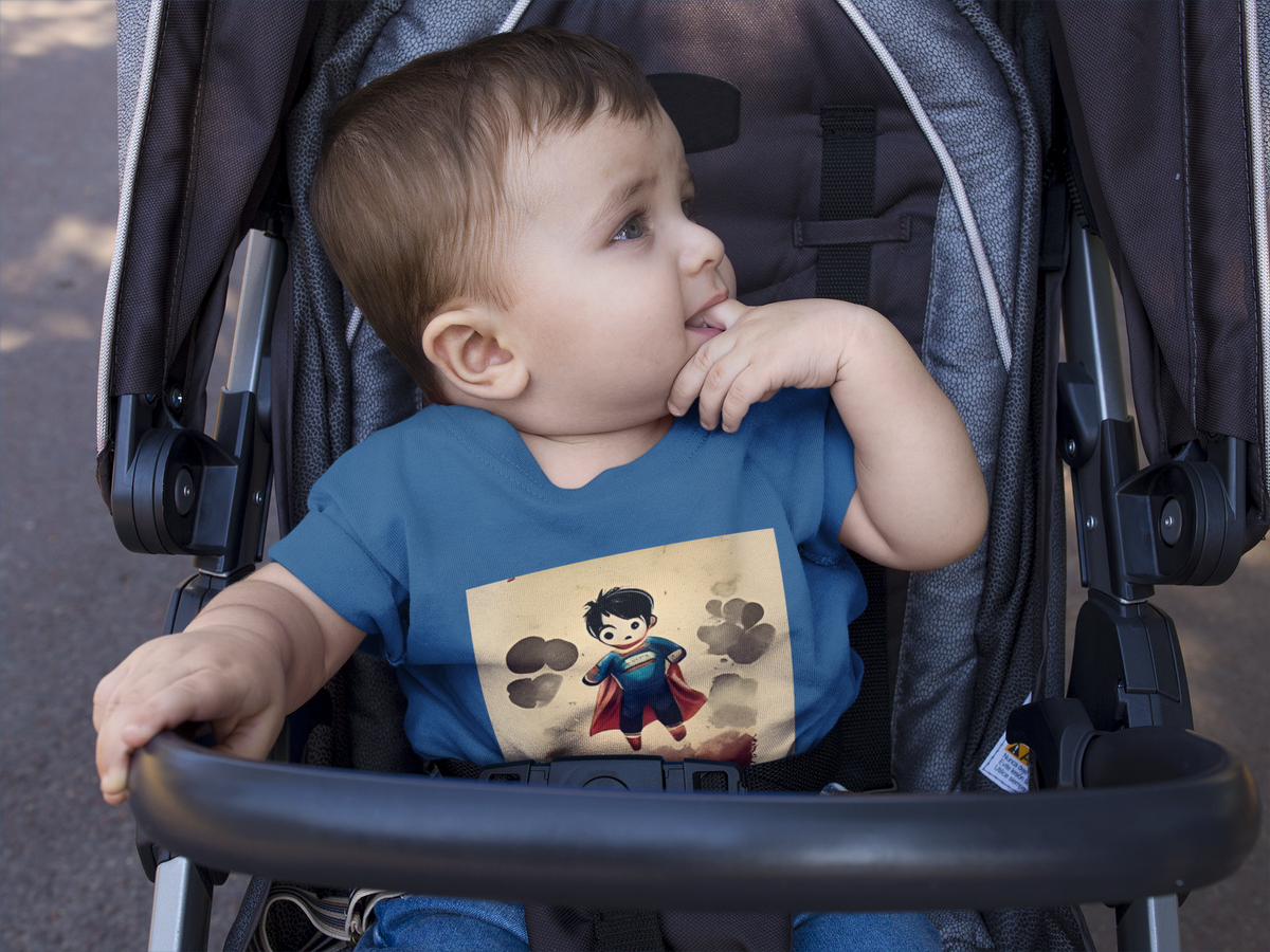 Nome do produto: Camiseta Infantil Superboy 3