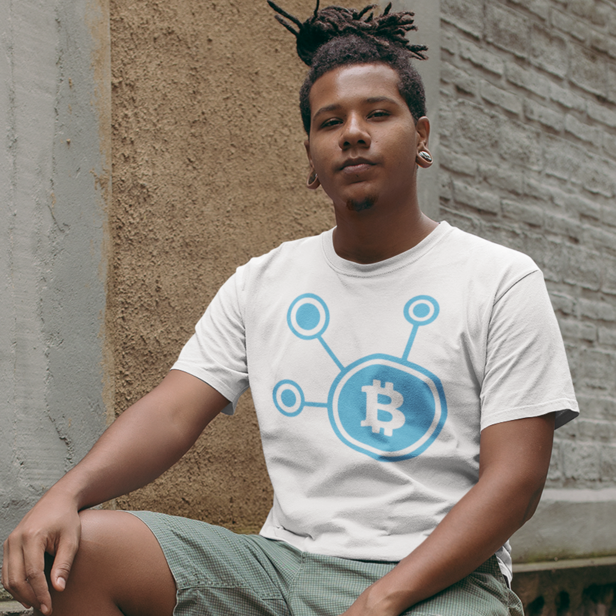 Nome do produto: Camiseta Bitcoin Blue BTC026-CQ