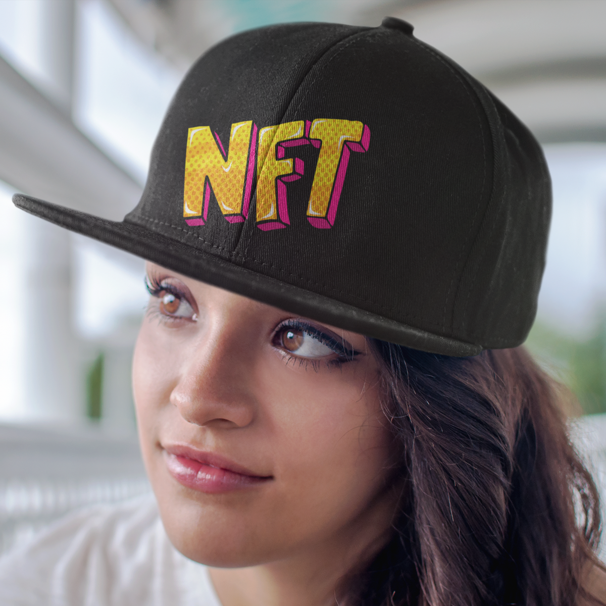 Nome do produto: Boné NFT Pop Art NFT002-BB