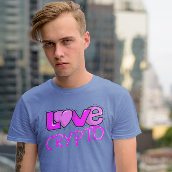 Camiseta Estonada Love Crypto CRY011-CE