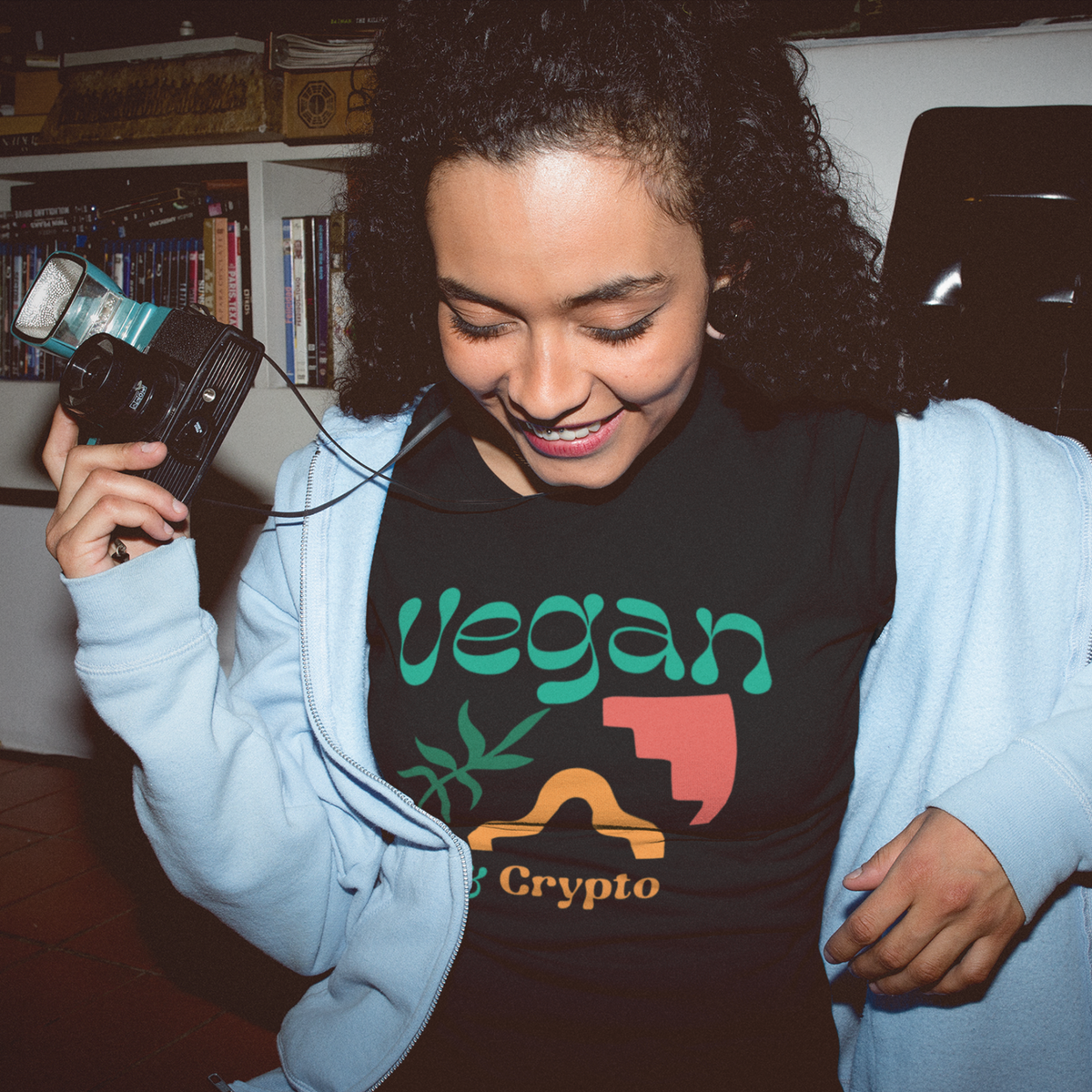 Nome do produto: Camiseta Vegan & Crypto CRY009-CQ