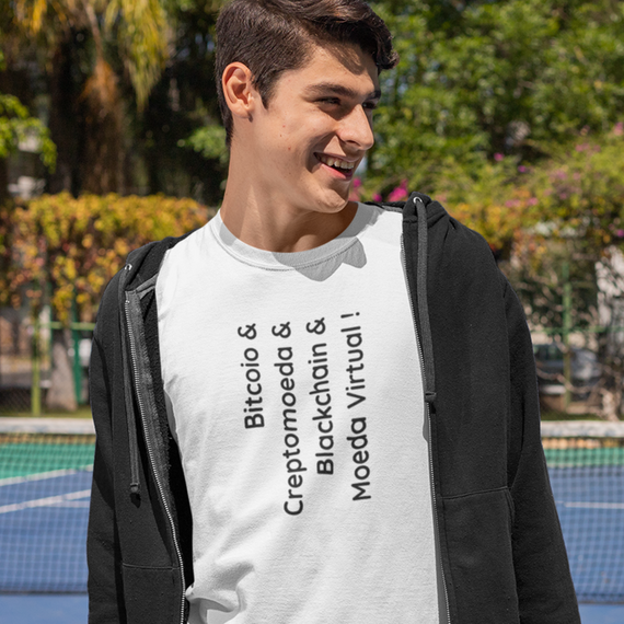 Camiseta Creptomoedas (B) HUM004-CQ
