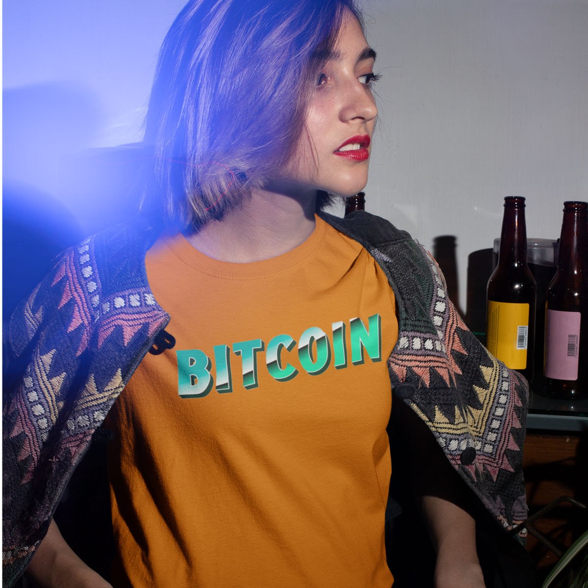 Nome do produto: Camiseta Bitcoin Green BTC042-CQ