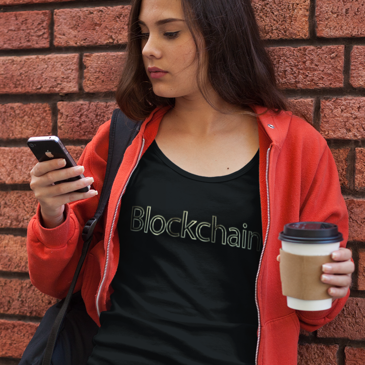 Nome do produto: Camiseta Canoa Viscolycra Blockchain Golden BKC001-CN
