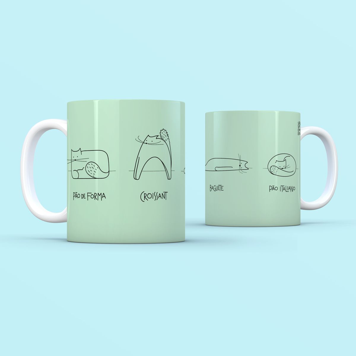 Nome do produto: CANECA | Padaria do gatinho