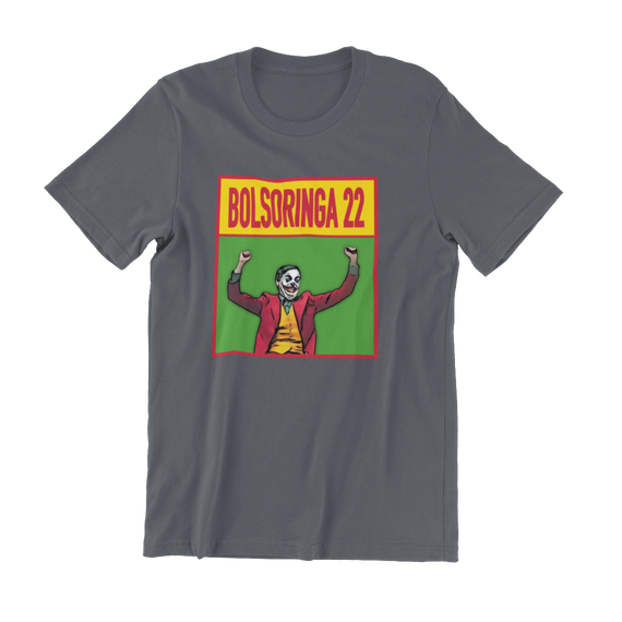 Camiseta Bolsoringa - Cinza, unissex