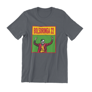 Camiseta Bolsoringa - Cinza, unissex